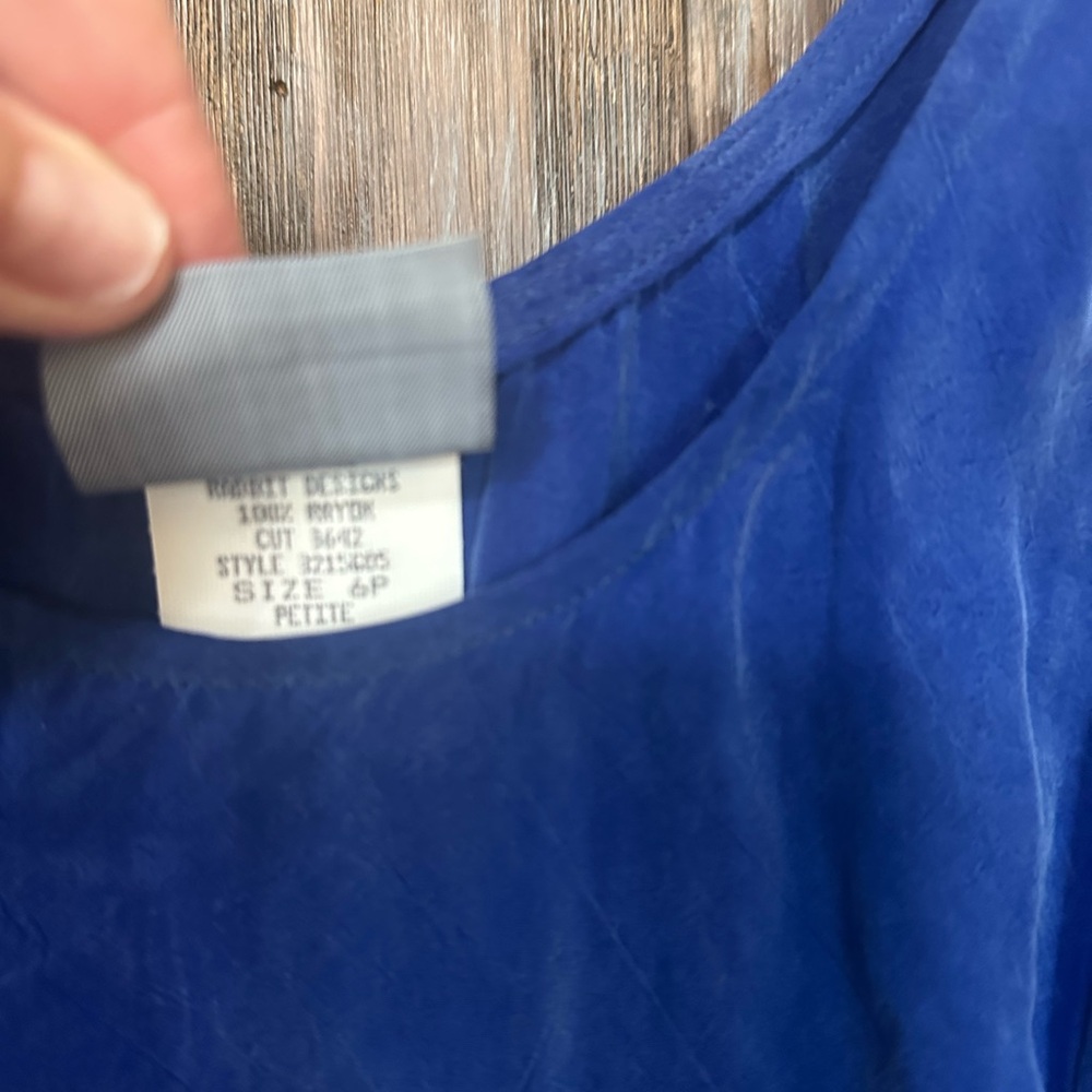 Rabbit Rabbit Rabbit Royal Blue Maxi Dress - Picture 4 of 5